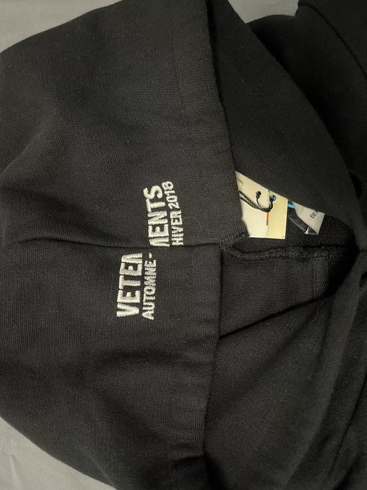 Vetements A/W18 Split Antwerpen Hoodie