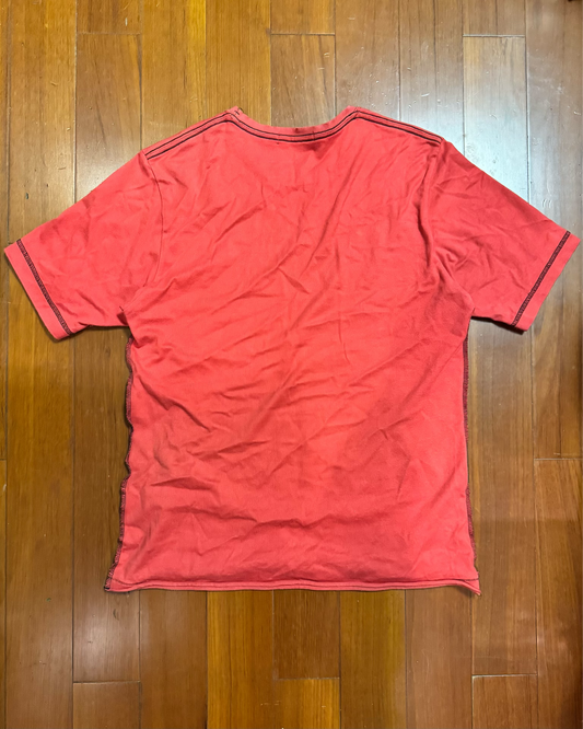 Undercover SS05 "But Beautiful II" 'University of Mushybrain' Contrast Stitch Tee