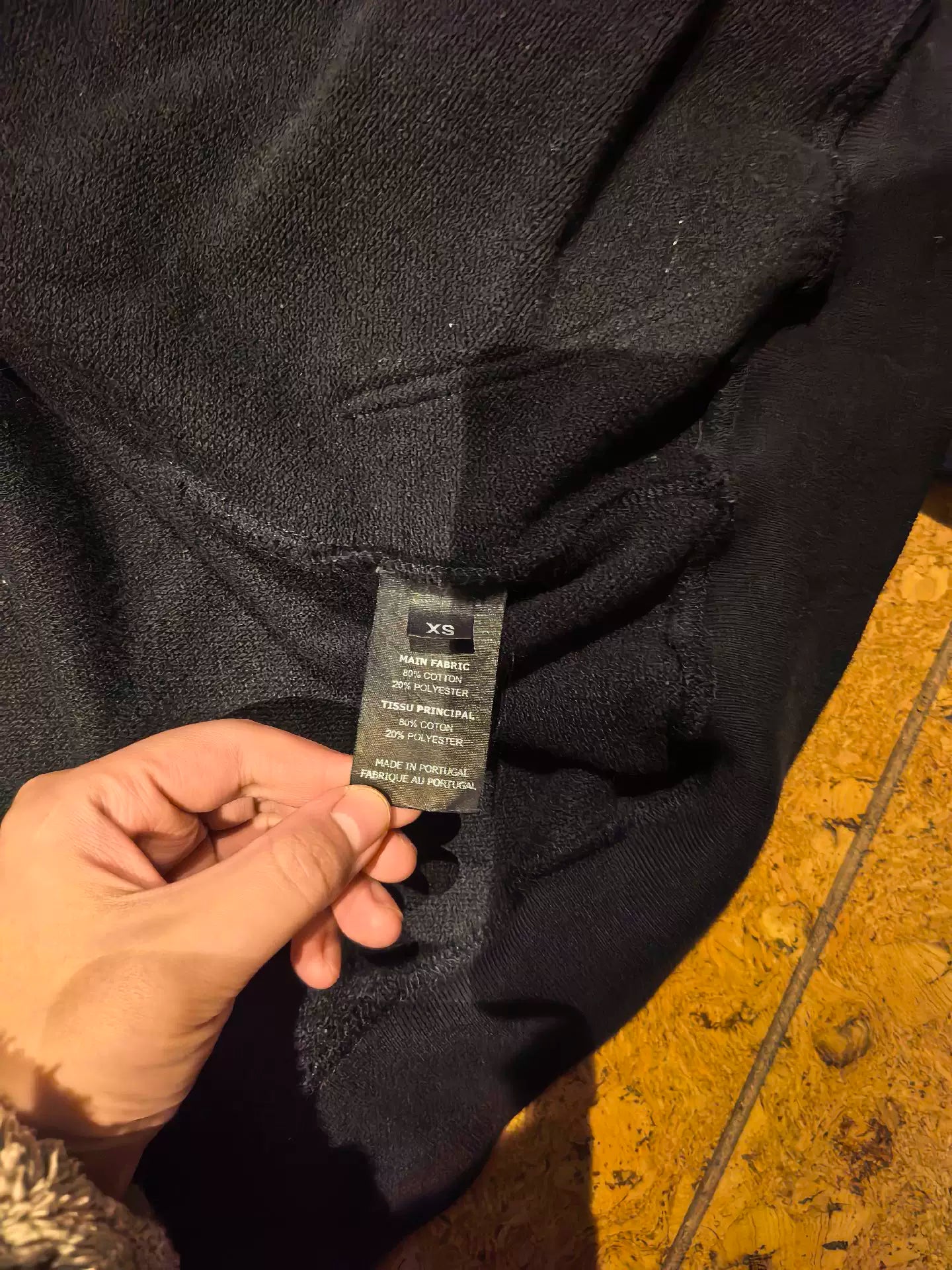 Vetements AW18 Spliced "Bridges / Antwerp" Zip-Up Hoodie