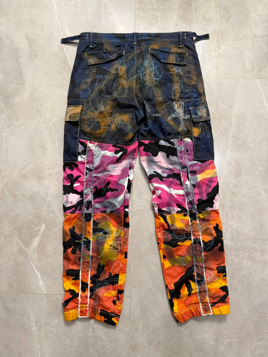 Custom Valentino x Skoloct Remake "1-of-1" Cargo Trousers