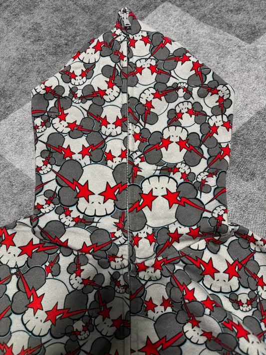 A Bathing Ape x KAWS "Bendu Sta" Full-Zip Hoodie (2005)