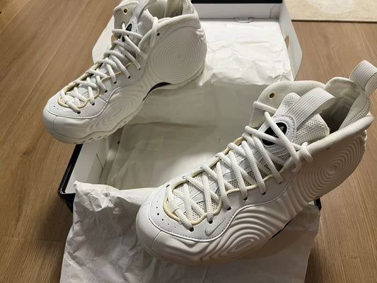Comme des Garçons Homme Plus x Nike Air Foamposite One "White" 42.5
