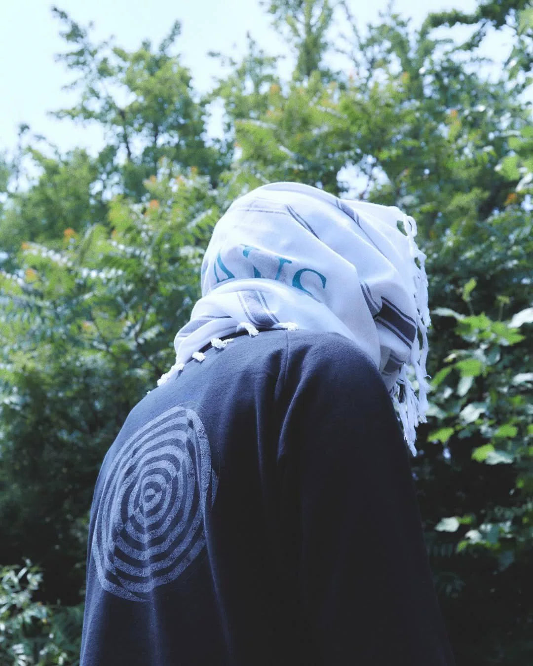 UNDERCOVER SS06 "T" Distressed Layered "Wormhole" Hoodie