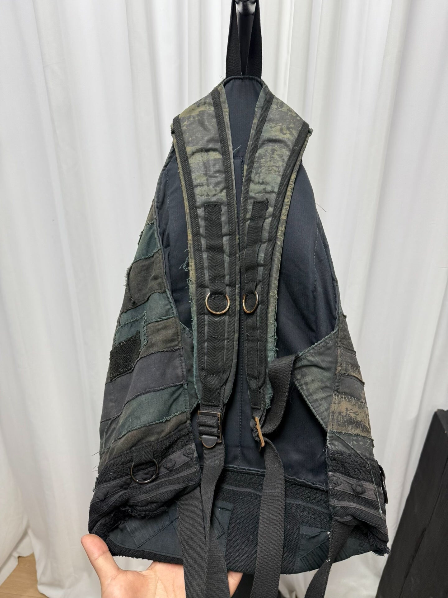Undercover SS03 "SCAB" Patchwork Backpack