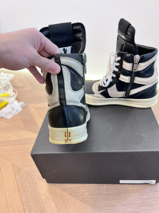 Rick Owens Dunk Leather Sneakers