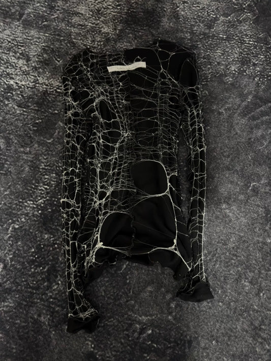 Alice Auaa "Spider Web" Long Sleeve Knit