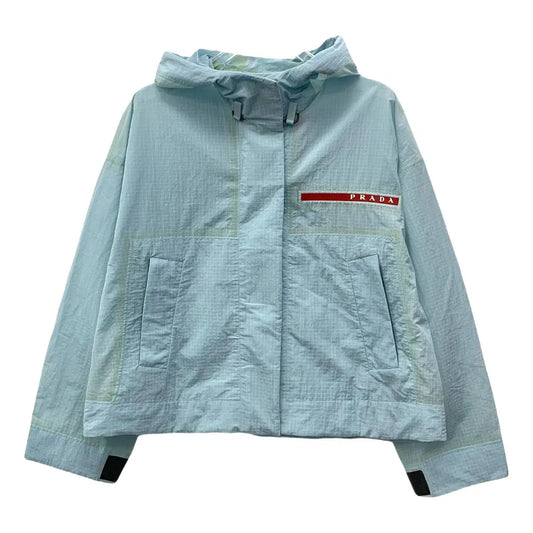 Prada Hooded Windbreaker Jacket  Size S