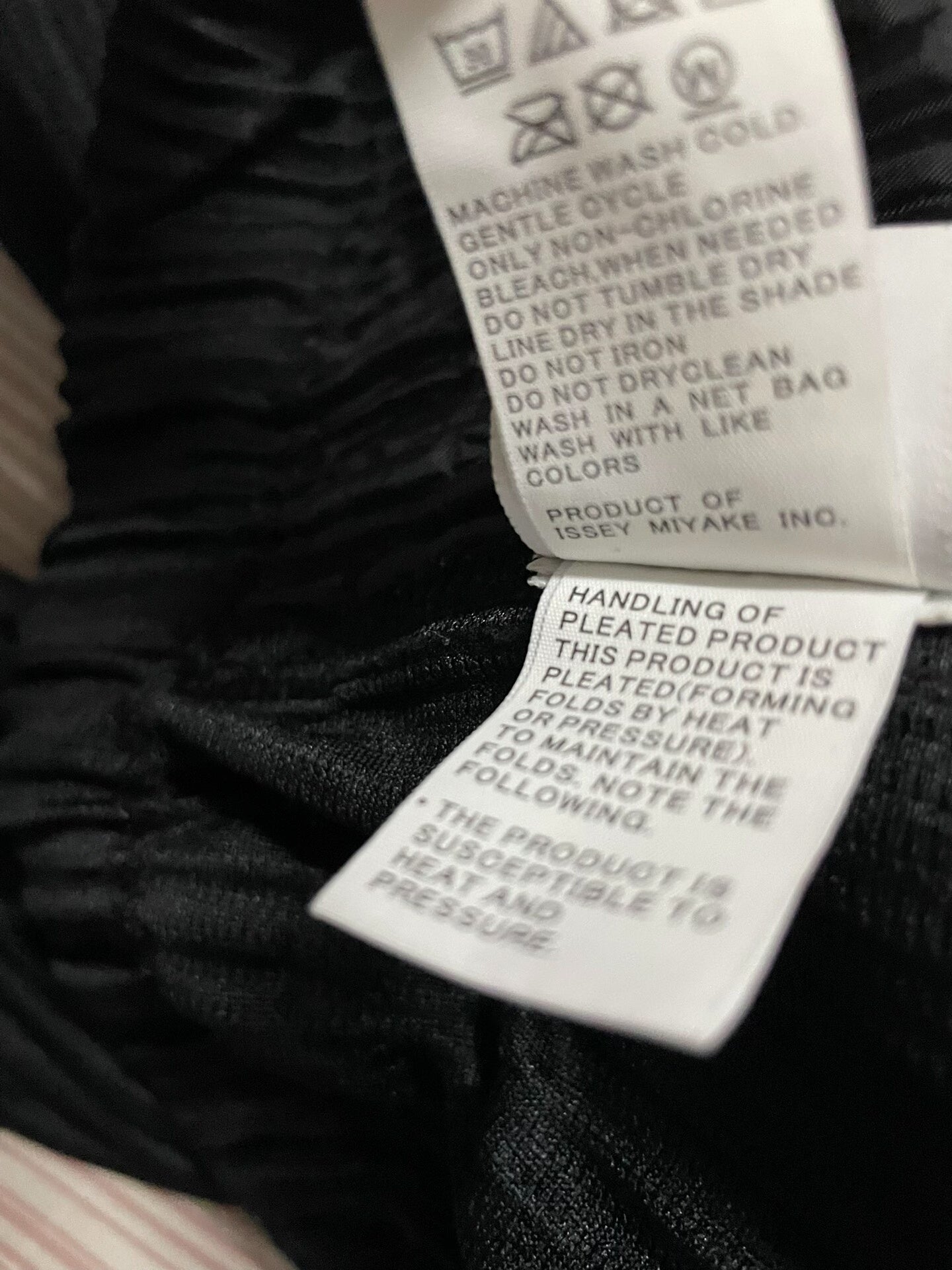 Homme Plissé Issey Miyake Pleated Trousers  Black