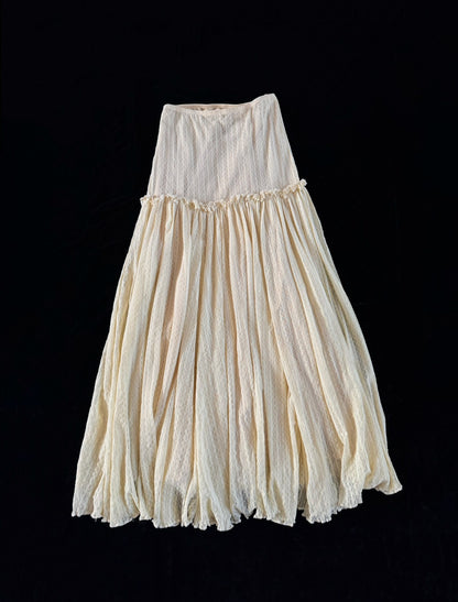 Jean Paul Gaultier (Vintage) Layered Mesh Maxi Skirt