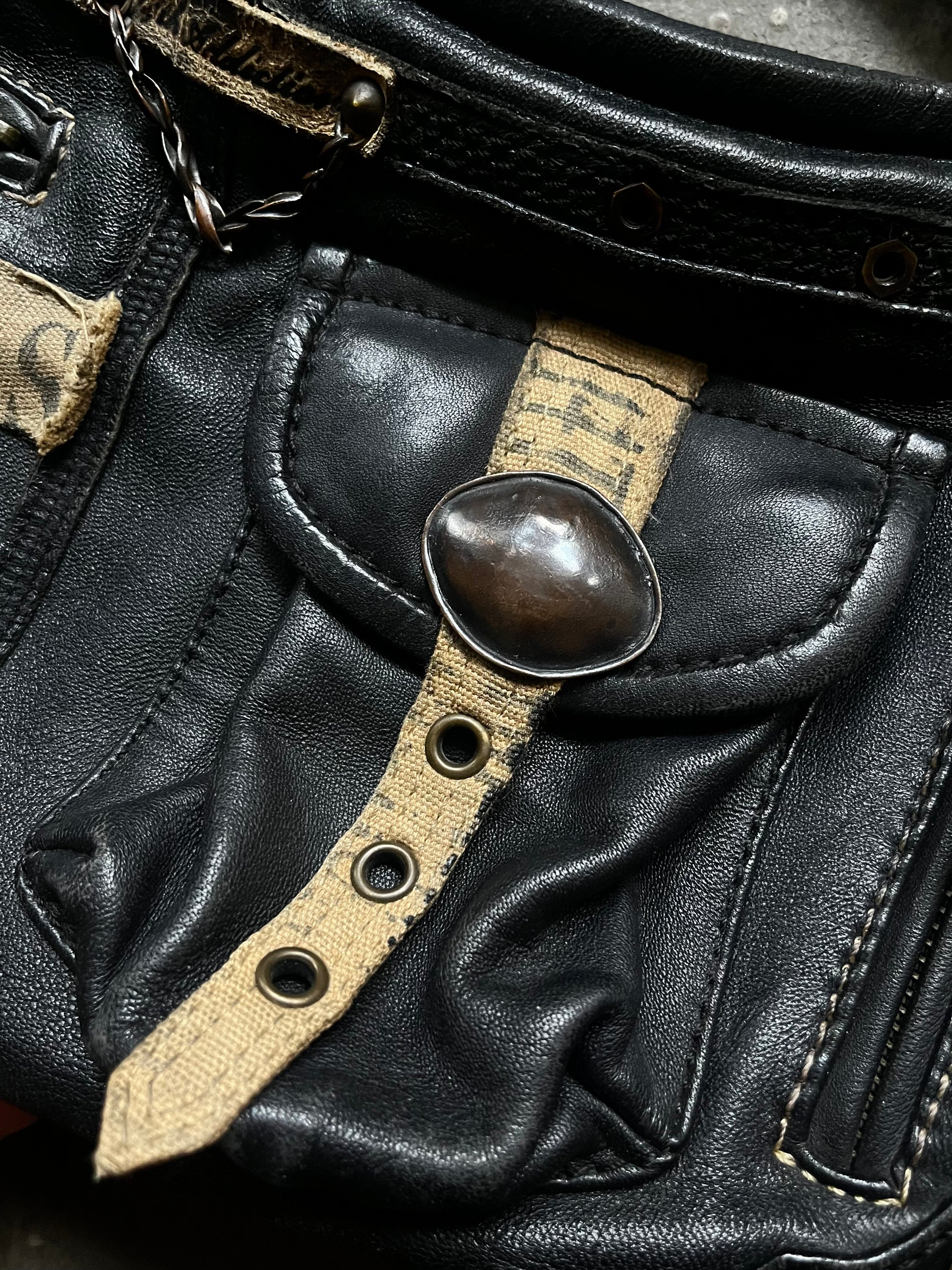 14th Addiction Early-Era Copper Hardware Shoulder Bag