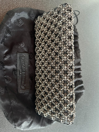 Chrome Hearts "Multi-Cross" Sterling Silver Evening Clutch