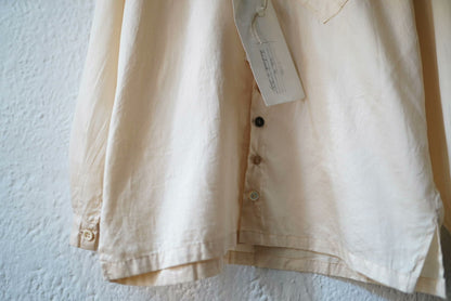 Archivio J.M. Ribot Artisanal Antique Fabric Shirt/Over-Shirt