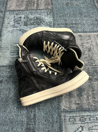 Rick Owens Mainline "Geobasket" High-Top Sneakers