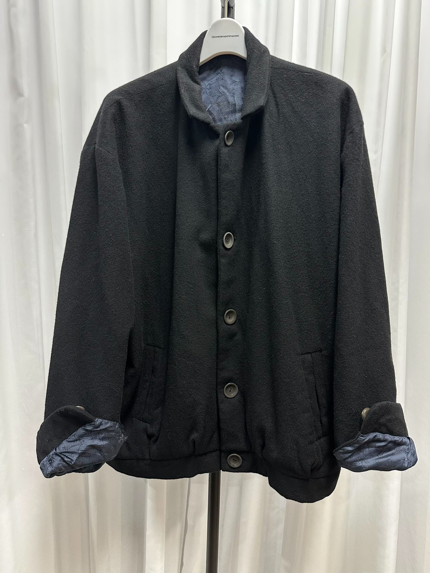 Geoffrey B. Small (GBS) Hand-Dyed Biella Cashmere Jacket