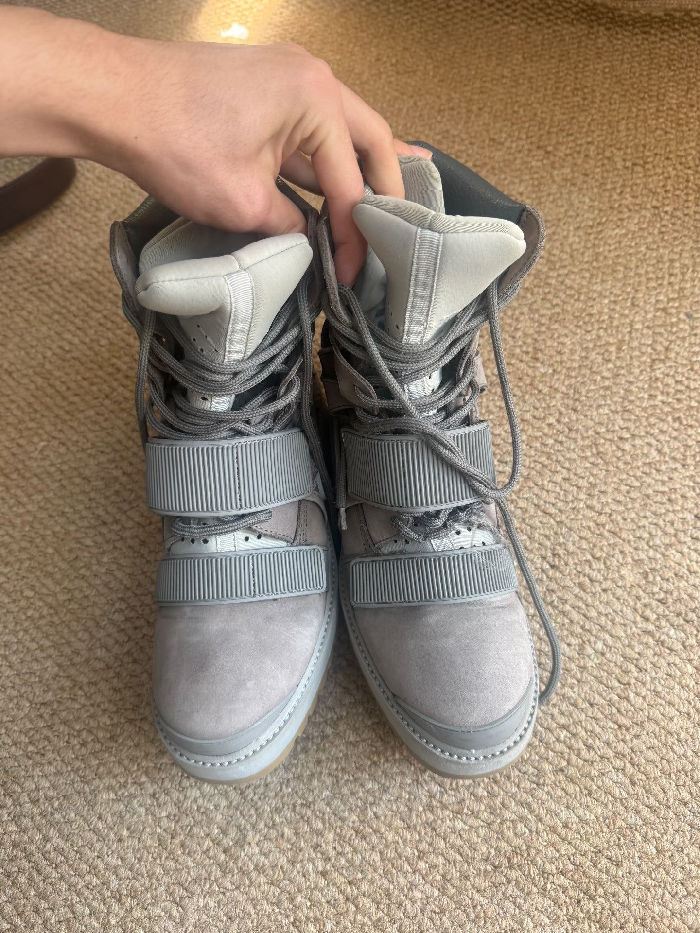 Hood By Air x Forfex SS15 "Avalanche" Combat Boots