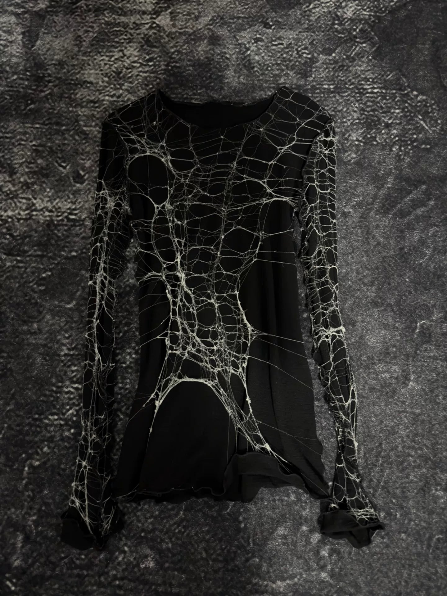 Alice Auaa "Spider Web" Long Sleeve Knit