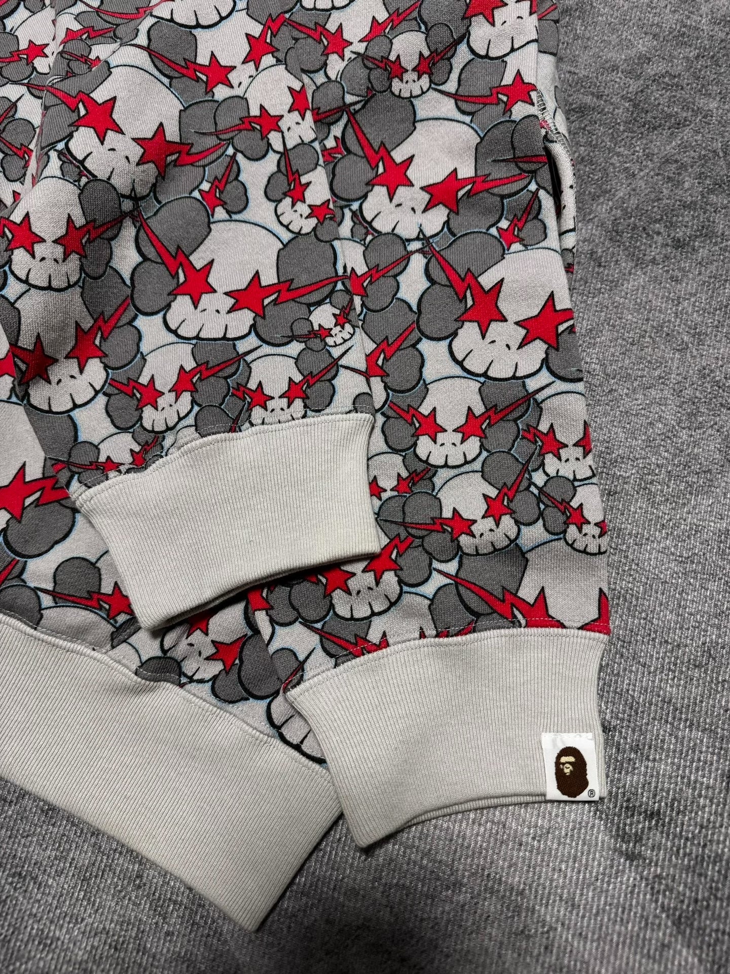 A Bathing Ape x KAWS "Bendu Sta" Full-Zip Hoodie (2005)