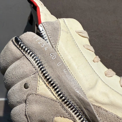 Rick Owens Mainline 2020 "Geobasket" Grey & Suede High-Top Sneakers