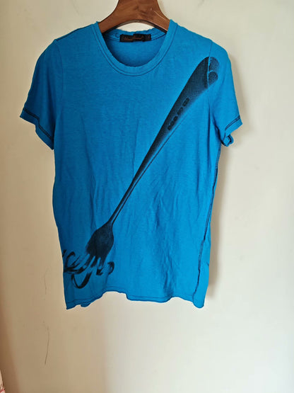 Undercover SS05 "But Beautiful II" Fork Graphic T-Shirt