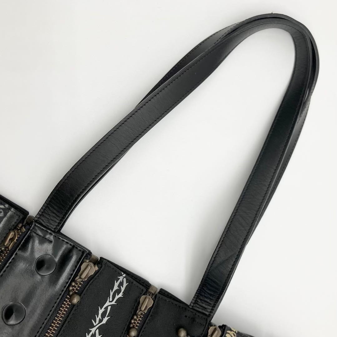 Vintage Jean Paul Gaultier Modular 7-Panel Zipper Tote