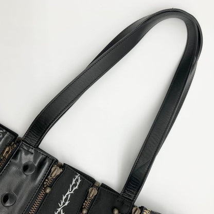 Vintage Jean Paul Gaultier Modular 7-Panel Zipper Tote