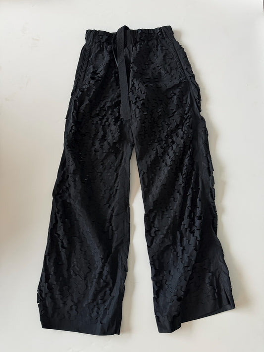 Dries Van Noten SS22 Laser-Cut Textured Trousers