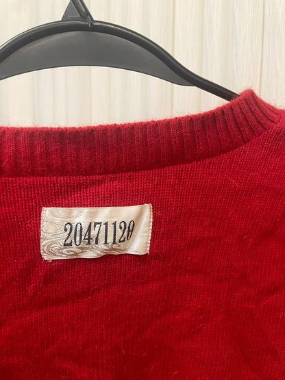 20471120 by Masahiro Nakagawa Archival Deconstructed Mixed-Media Sweater
