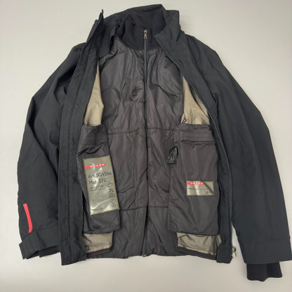 Prada Linea Rossa AW03 2-in-1 Gore-Tex Modular Shell Jacket
