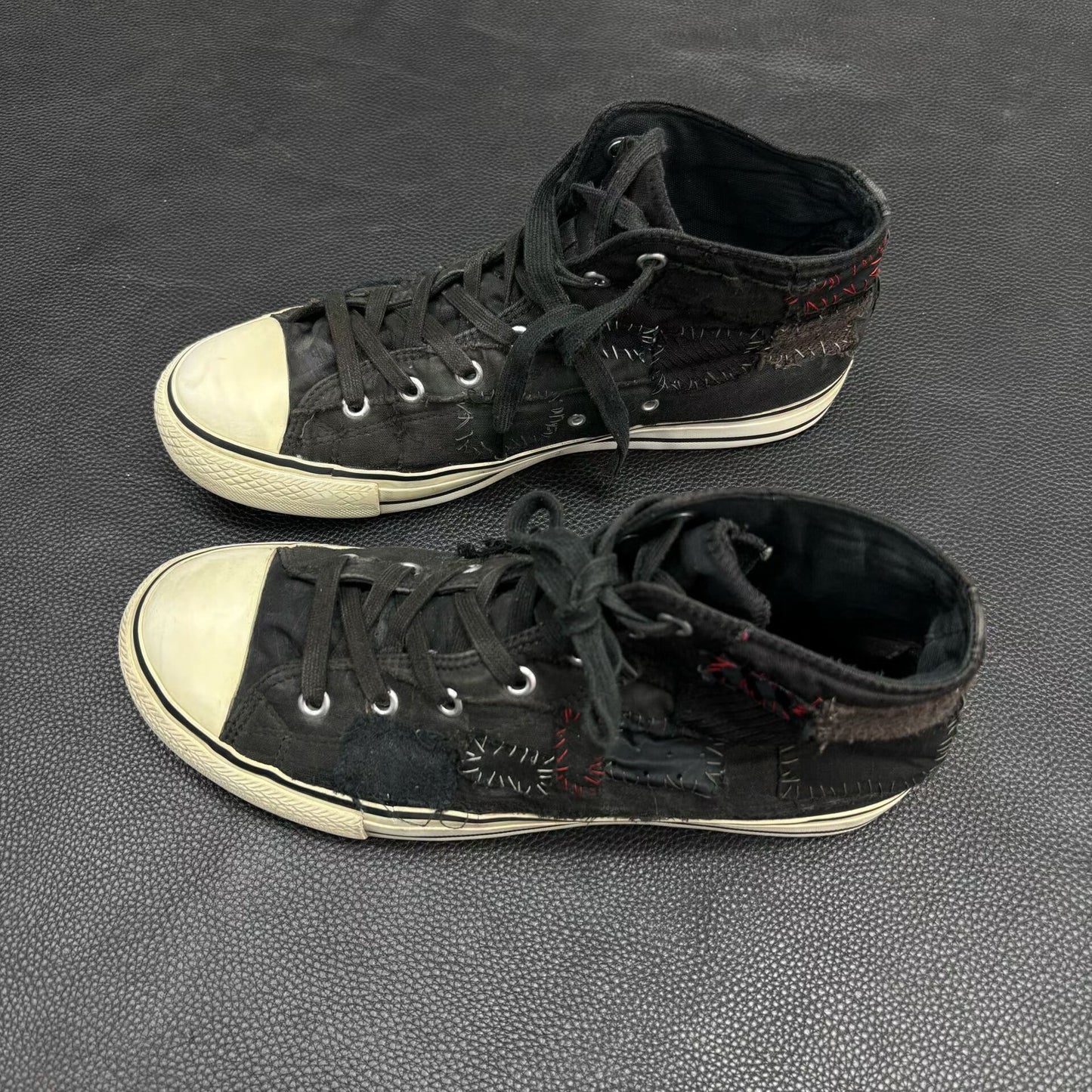 Undercover SS03 "SCAB" Patchwork Sneakers