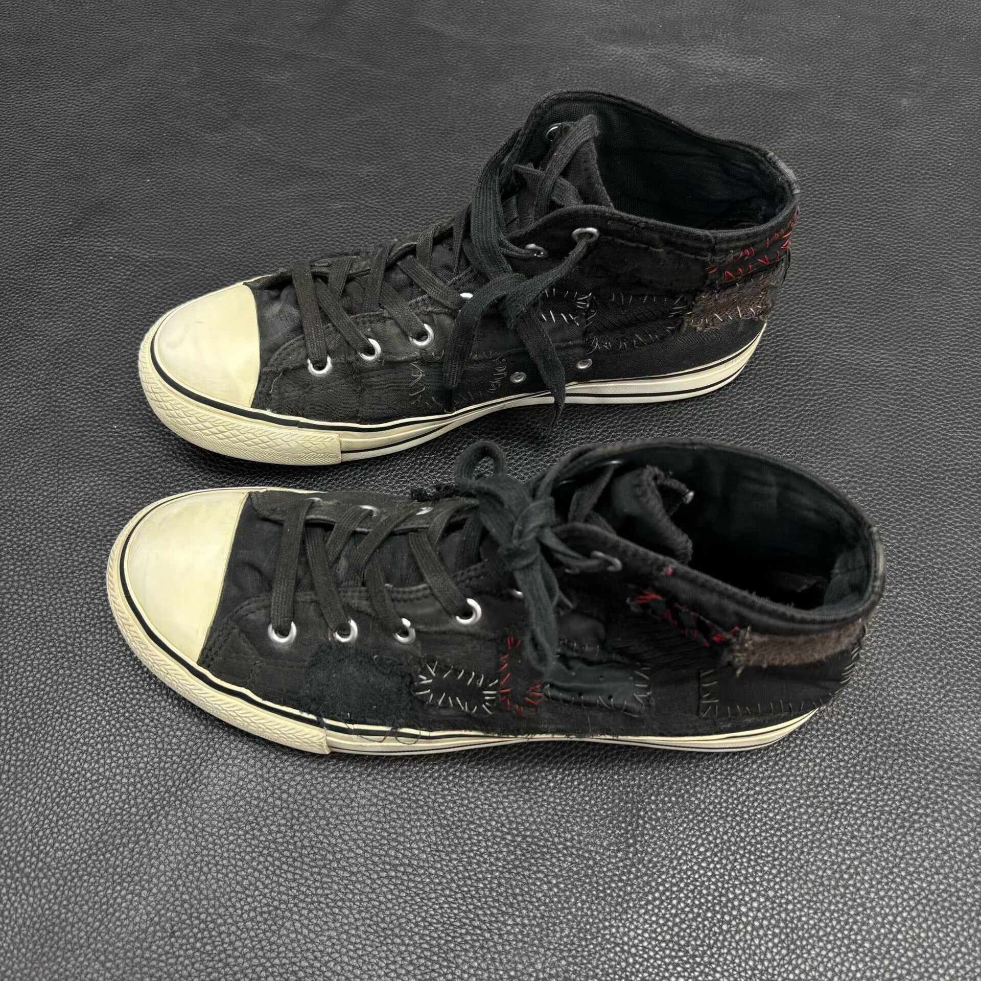 Undercover SS03 "SCAB" Patchwork Sneakers