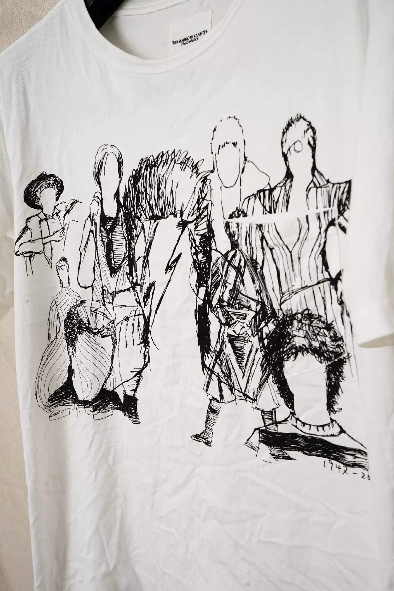 TAKAHIROMIYASHITA TheSoloist. David Bowie Graphic T-Shirt