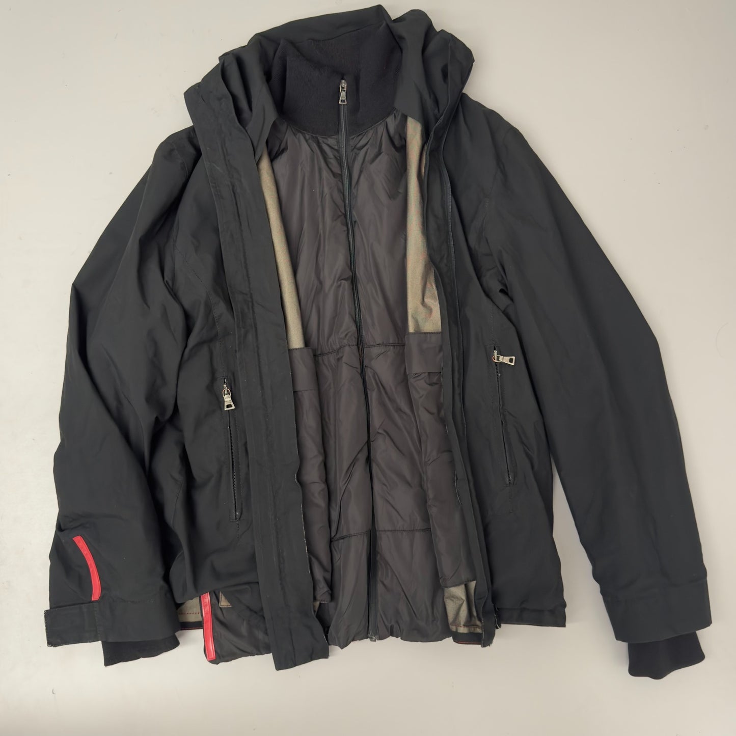 Prada Linea Rossa AW03 2-in-1 Gore-Tex Modular Shell Jacket
