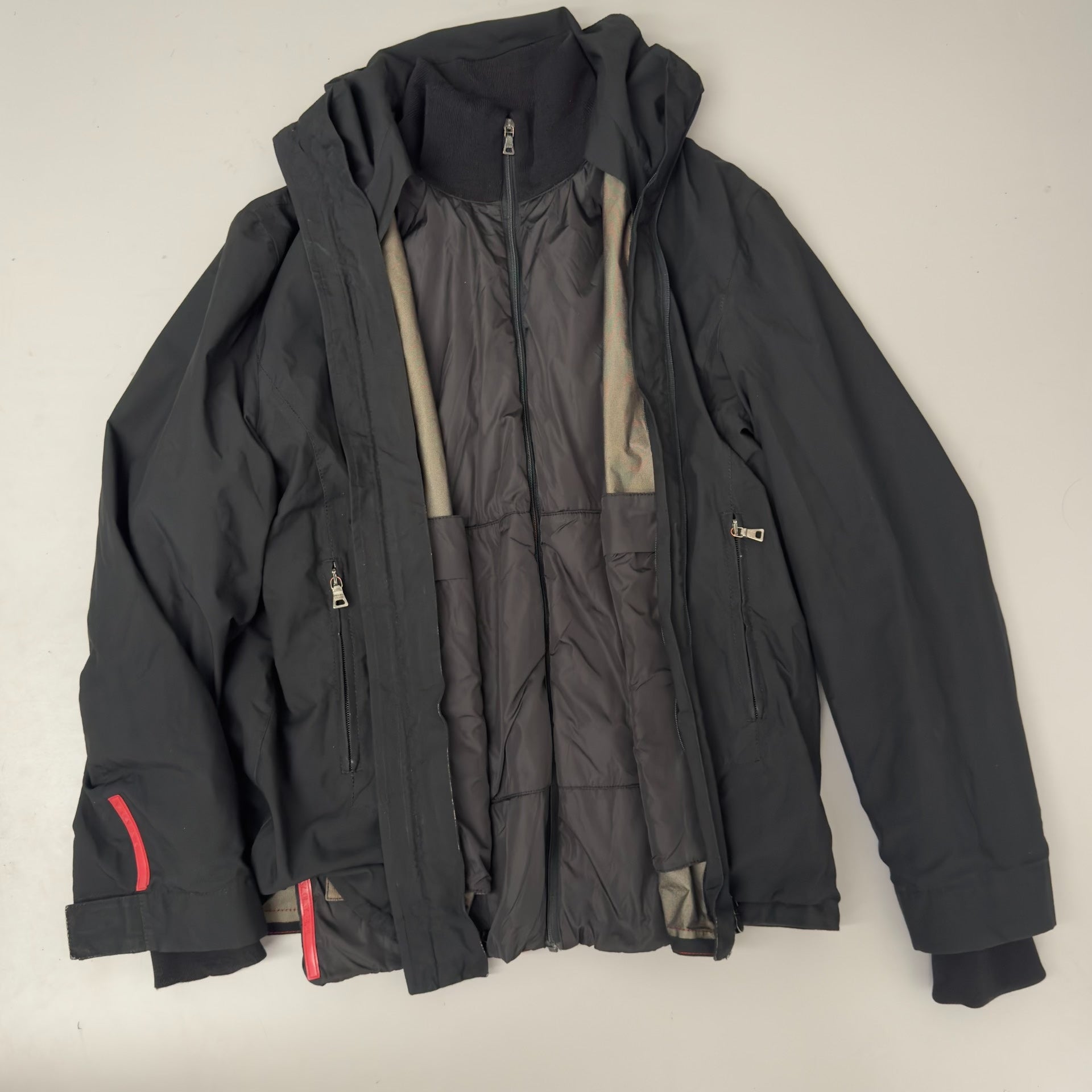 Prada Linea Rossa AW03 2-in-1 Gore-Tex Modular Shell Jacket