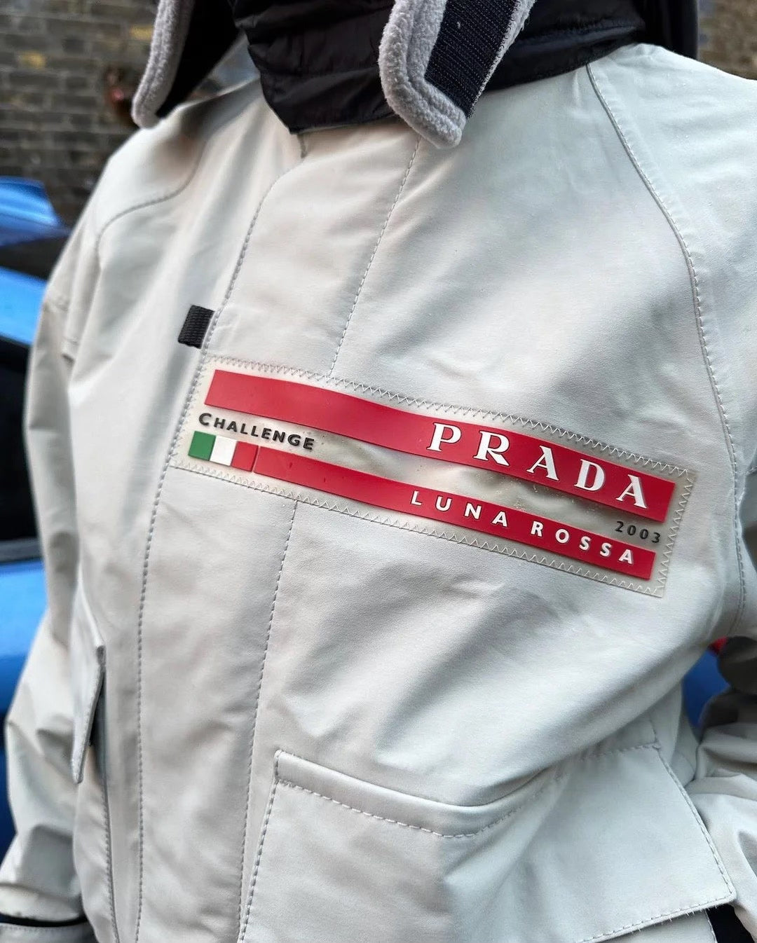 Prada Sport AW03 "Luna Rossa" America's Cup Gore-Tex Sailing Jacket
