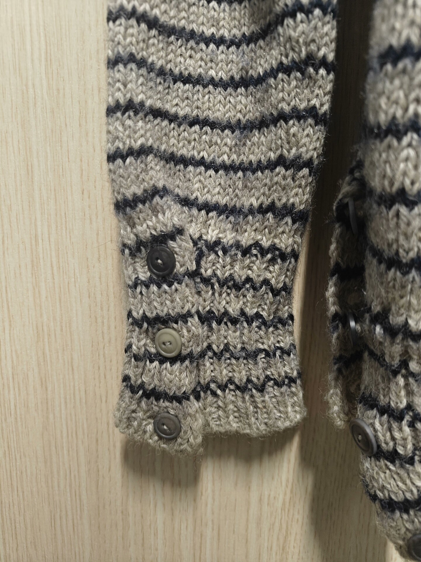 TAKAHIROMIYASHITA TheSoloist. "Grunge" Distressed Wool Sweater
