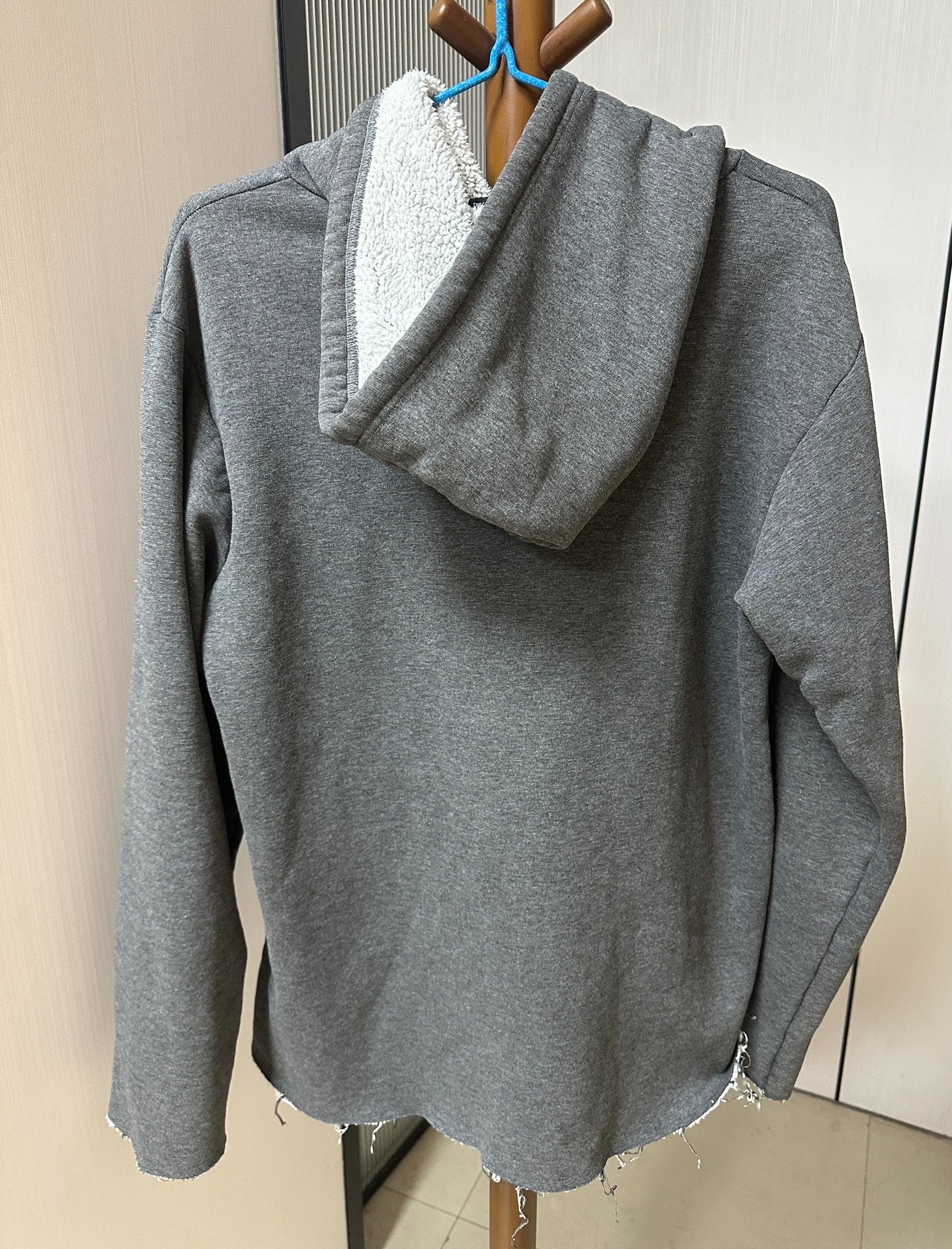 Raf Simons SS03 "Consumed" Grey "Penelope Shark" Hoodie