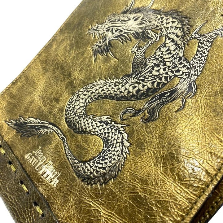 Vintage Jean Paul Gaultier Metallic Dragon Crossbody Bag