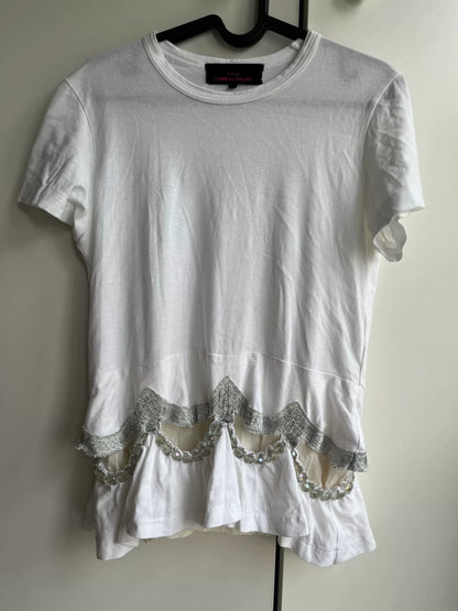 tricot Comme des Garçons Embellished T-Shirt (AD2014)