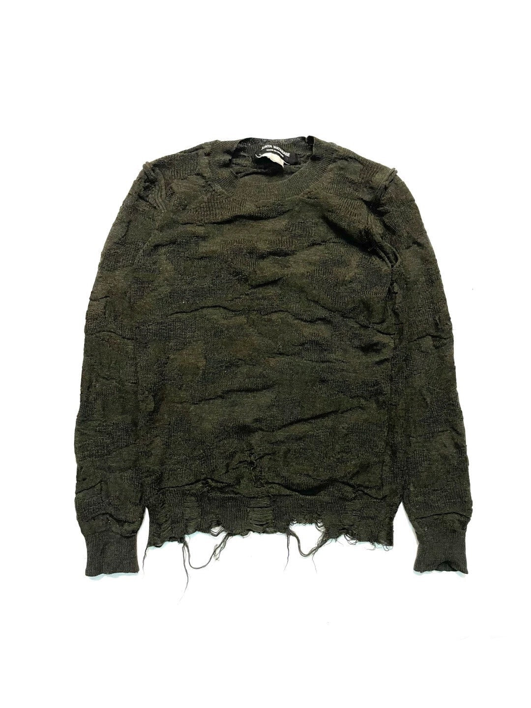 Junya Watanabe Distressed Knit Sweater