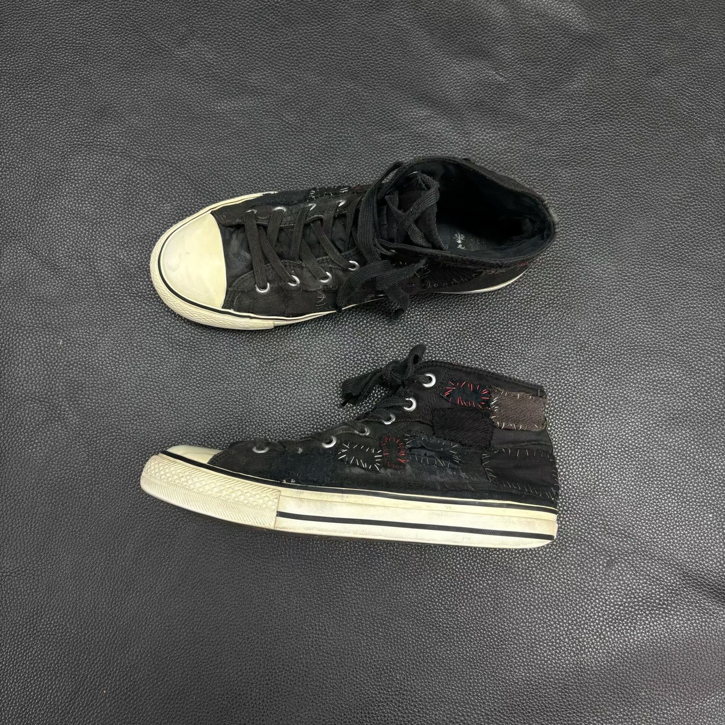 Undercover SS03 "SCAB" Patchwork Sneakers