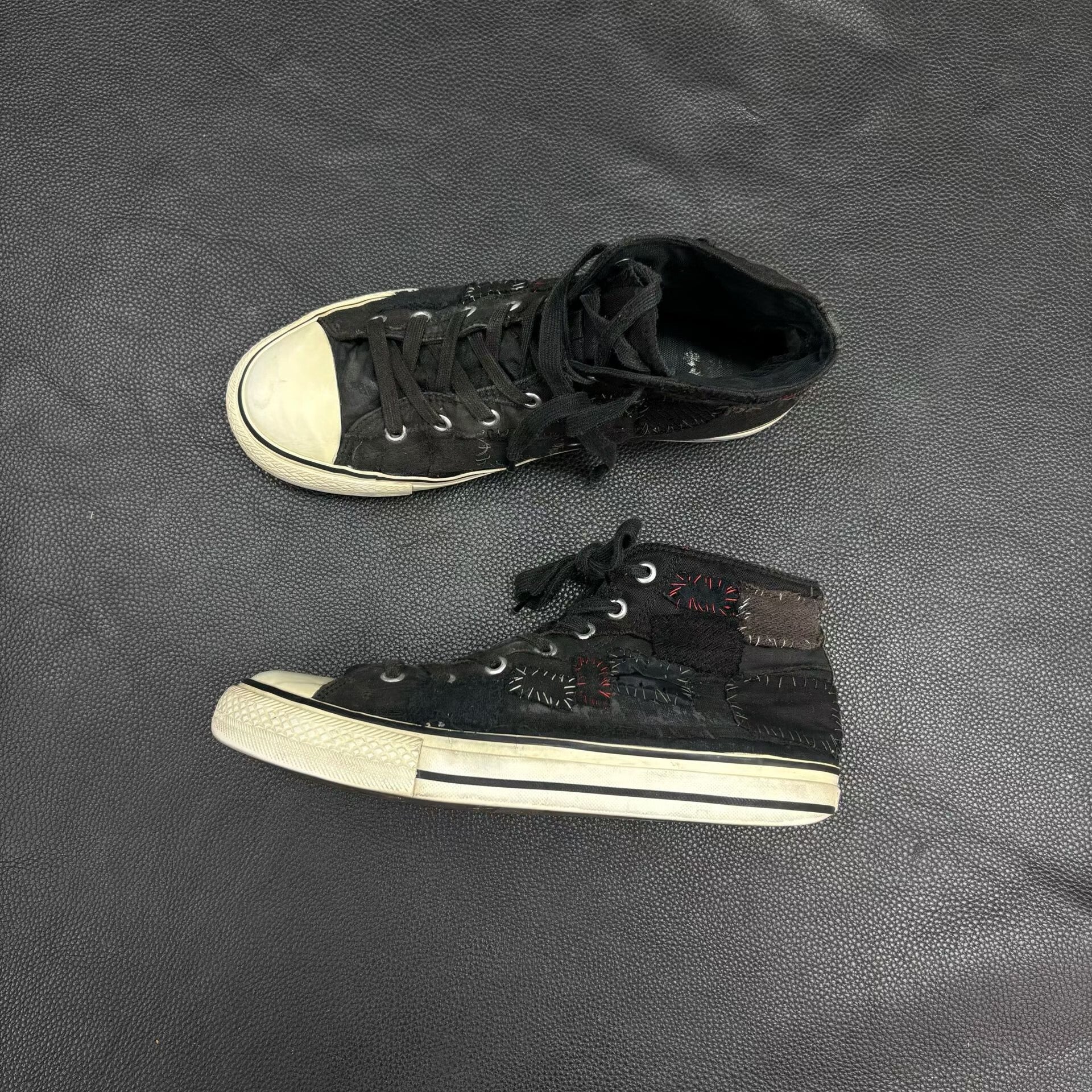 Undercover SS03 "SCAB" Patchwork Sneakers