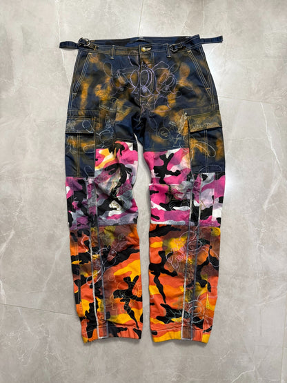 Custom Valentino x Skoloct Remake "1-of-1" Cargo Trousers