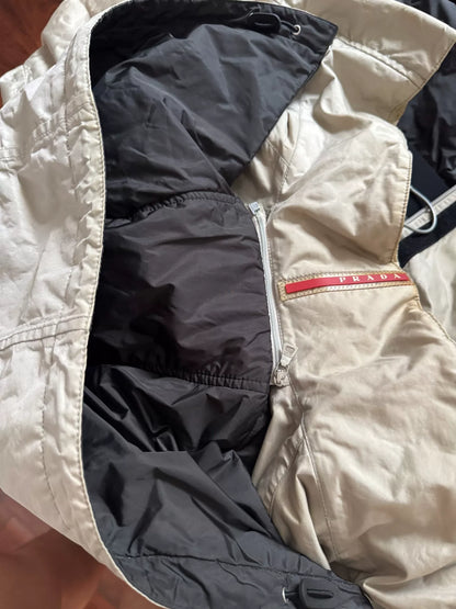 Prada Sport Padded Ski Jacket with Retractable Cable Lock