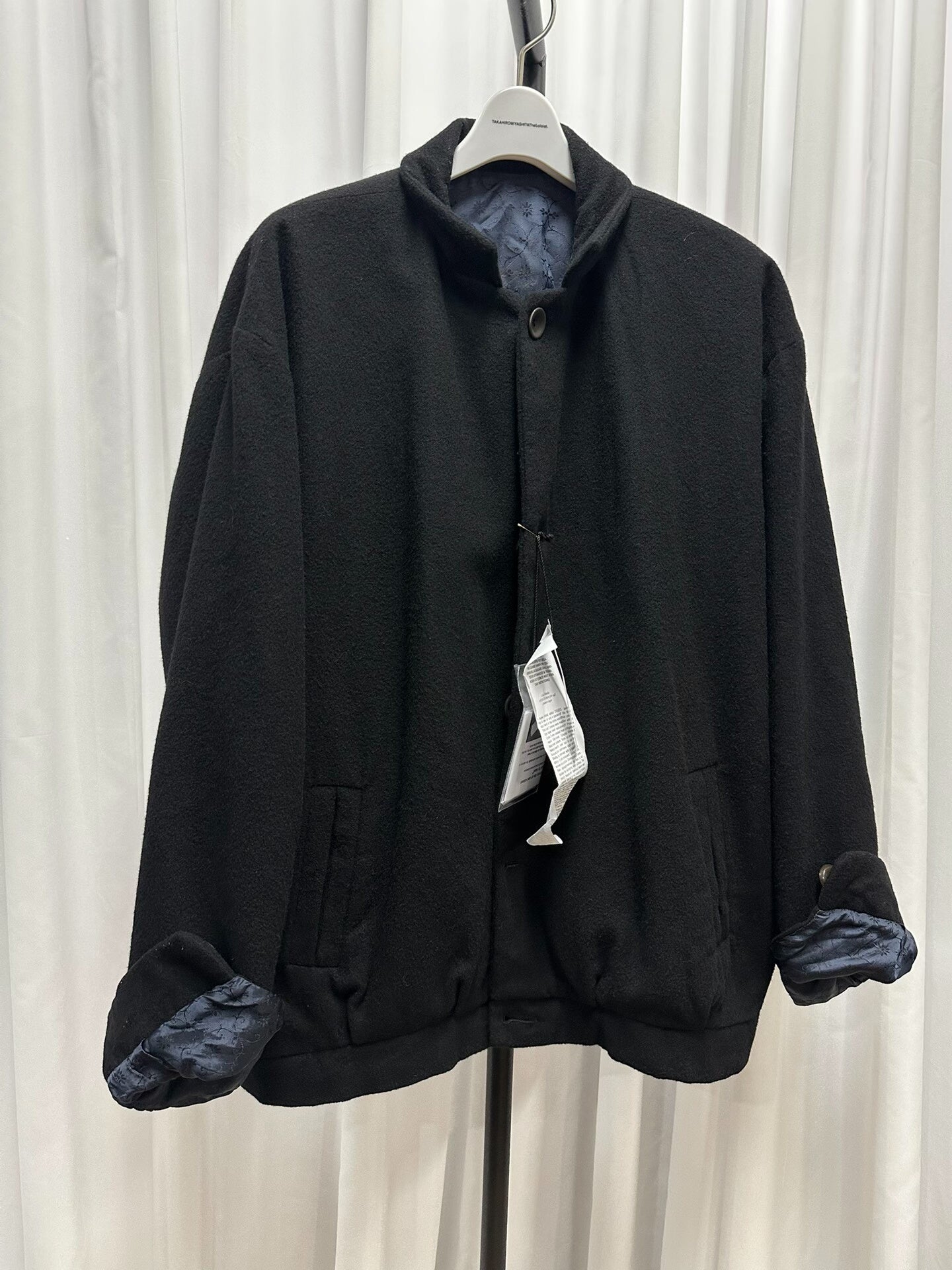 Geoffrey B. Small (GBS) Hand-Dyed Biella Cashmere Jacket
