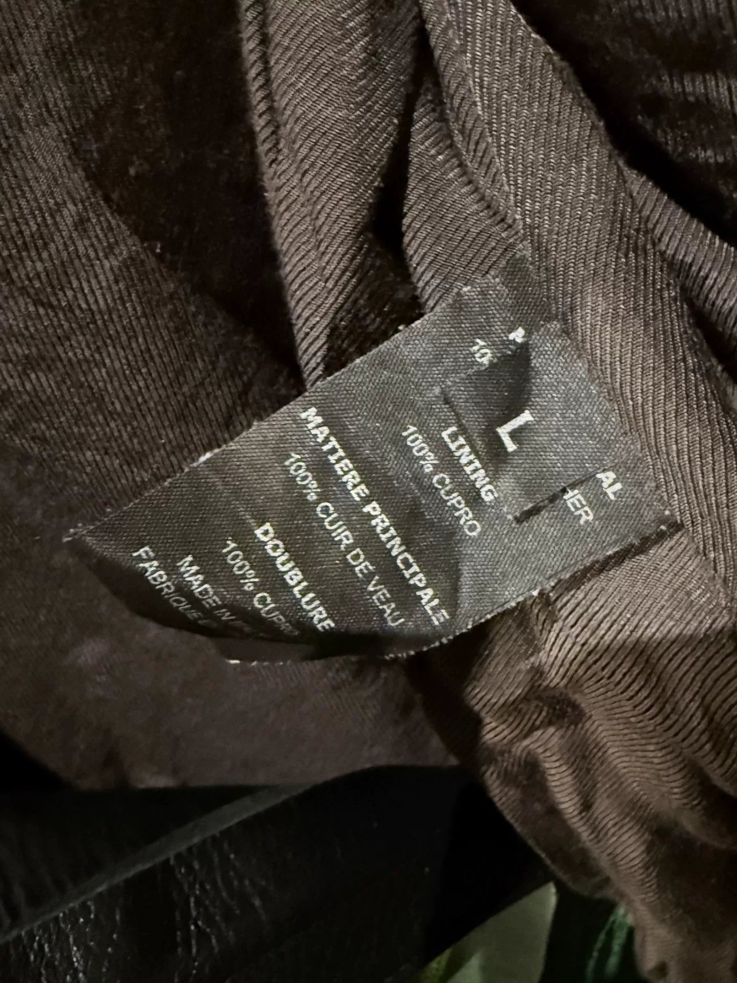Vetements FW18 "Punk Customised" Hand-Painted Perfecto Leather Jacket