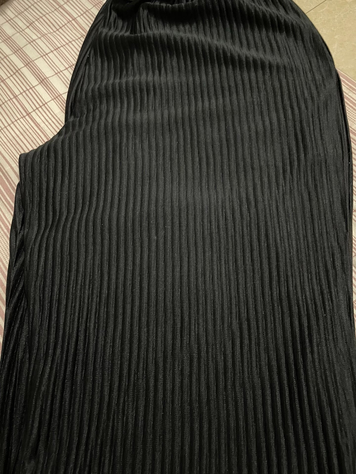Homme Plissé Issey Miyake Pleated Trousers  Black