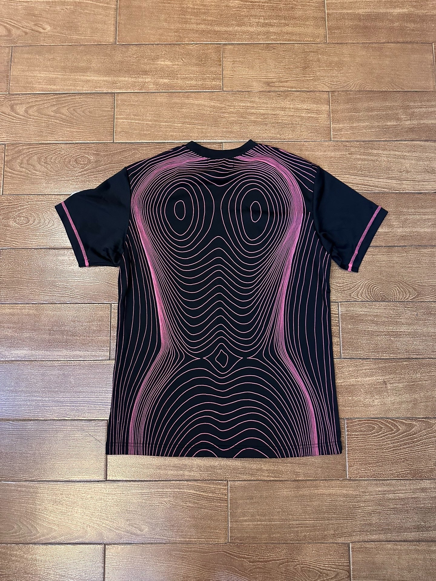 Vintage FÖTUS 1999 Glow-in-the-Dark Topographic Body Map T-Shirt