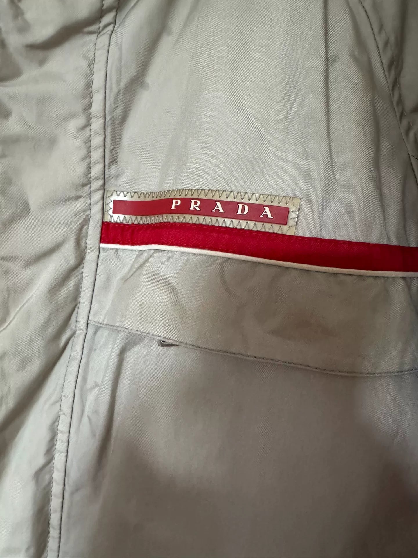 Prada Sport Padded Ski Jacket with Retractable Cable Lock