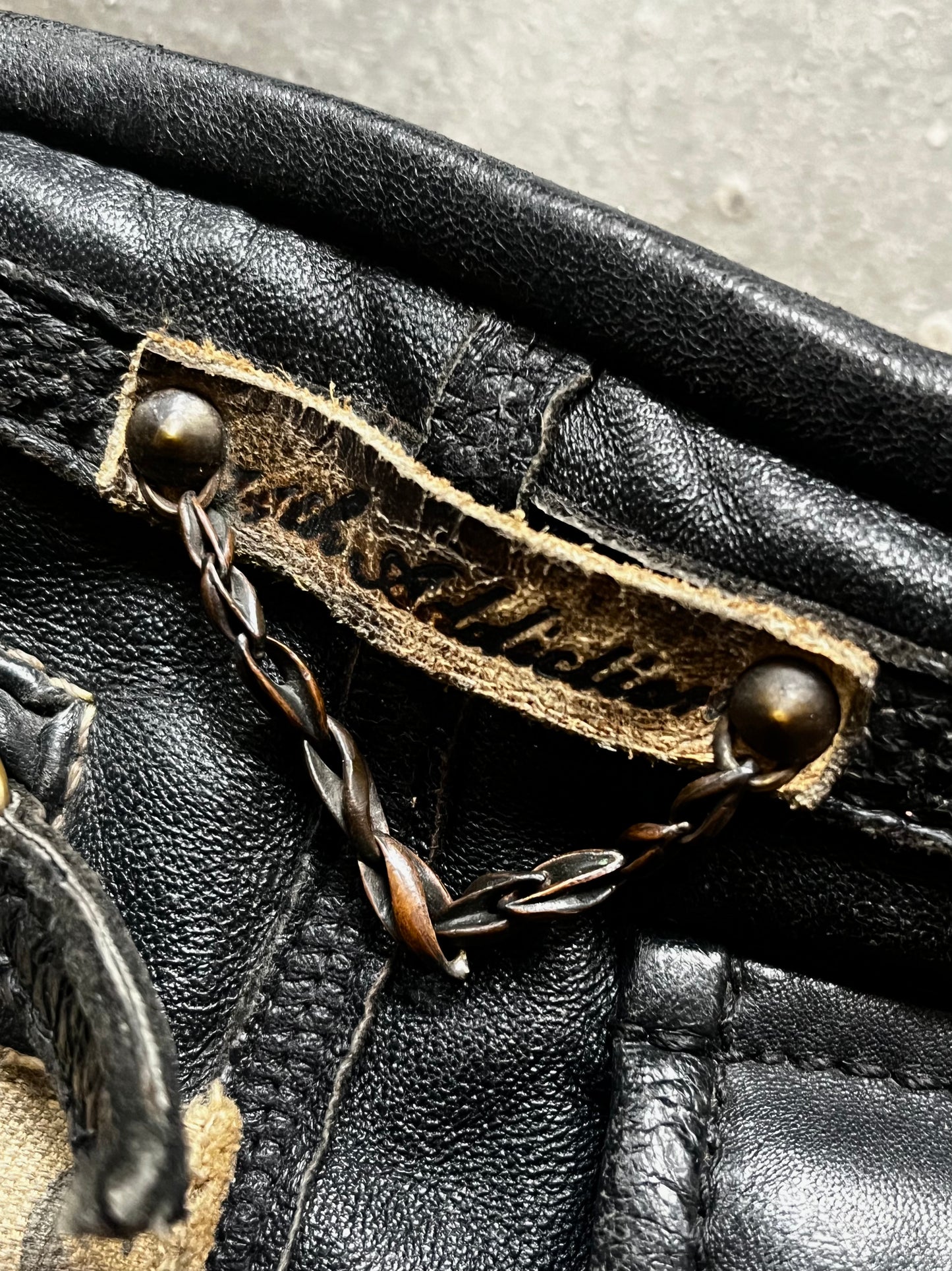 14th Addiction Early-Era Copper Hardware Shoulder Bag