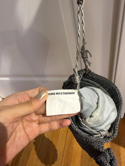 Kiko Kostadinov SS20 Crochet "Conch" Bag